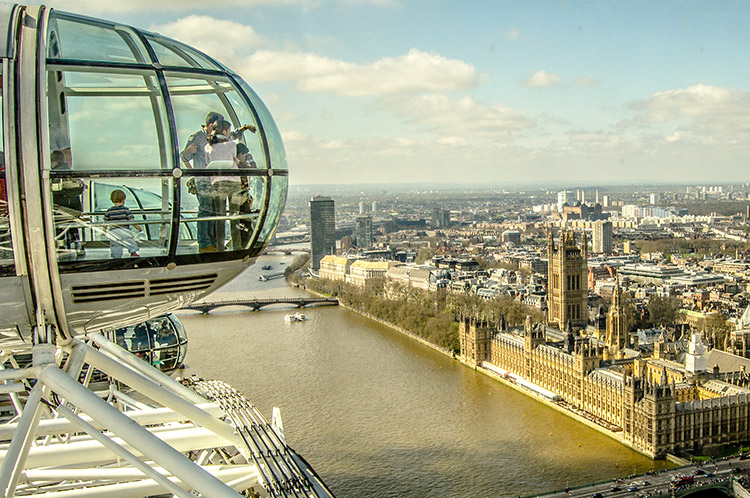 View of London